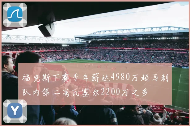 福克斯下赛季年薪达4980万超马刺队内第二高瓦塞尔2200万之多